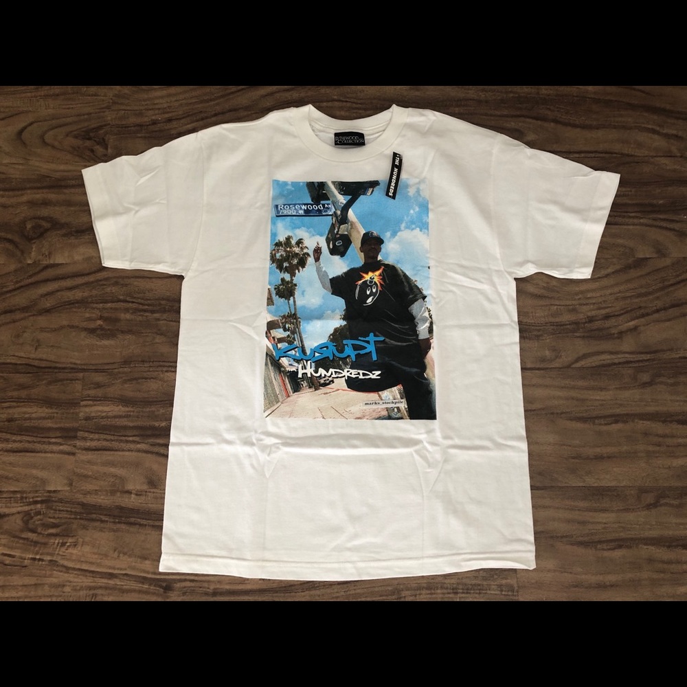 THE HUNDREDS KURUPT ROSEWOOD TEE T SHIRT SZ M RARE